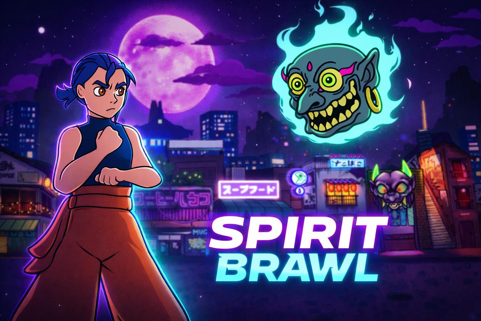 Spirit Brawl 🛠 UE5 🛠 Blueprint ⏱ 6 Month
