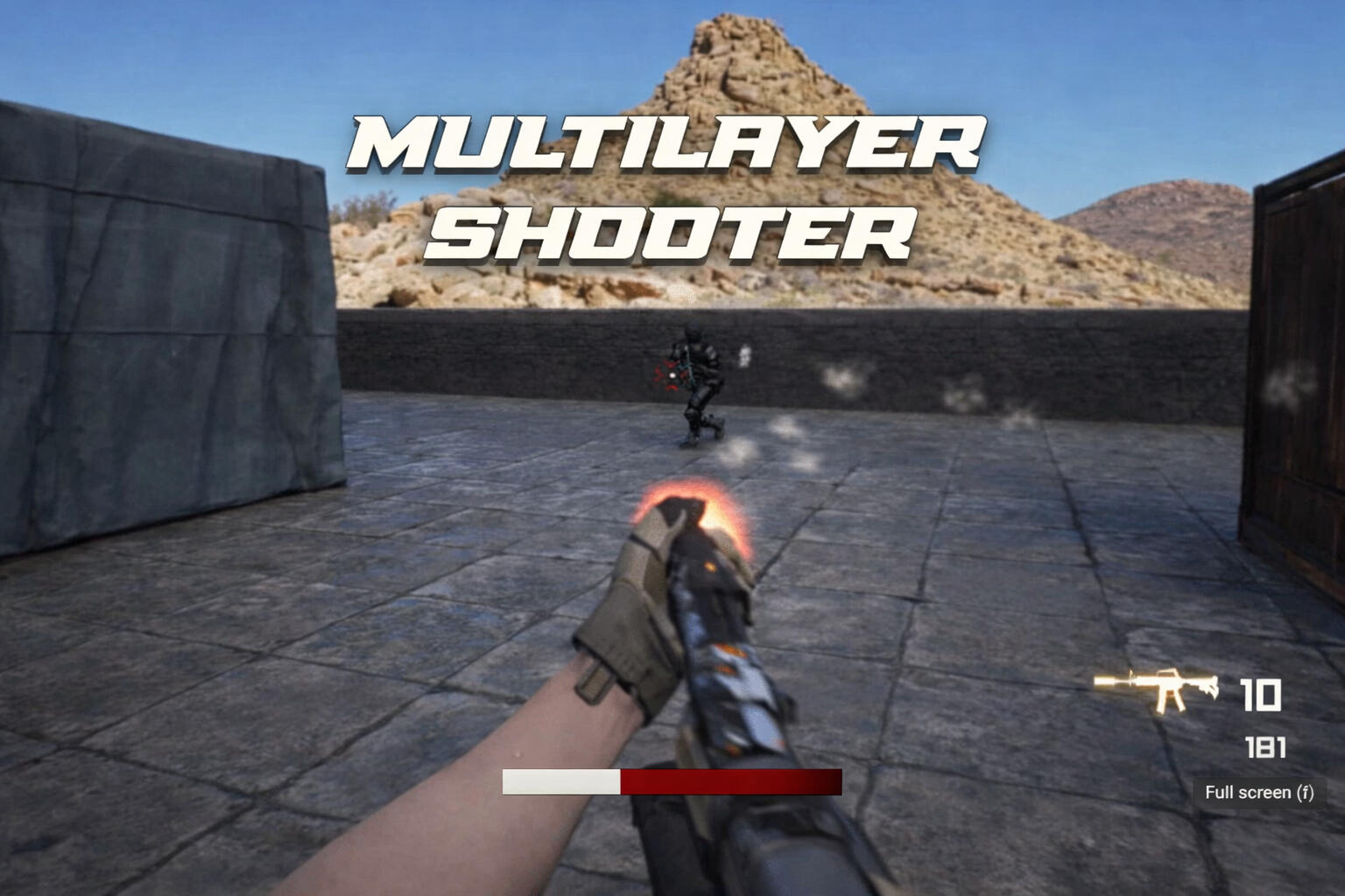 Multiplayer Shooter 🛠 UE5 🛠 Blueprint ⏱ 3 Month